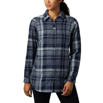 Columbia Ženske Košulje - Times Two Long Sleeve Tunic Tamnoplave | MUJH-86032